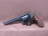 Smith & Wesson K22 Masterpiece 22 LR 6 Shot Double/Single Action 6
