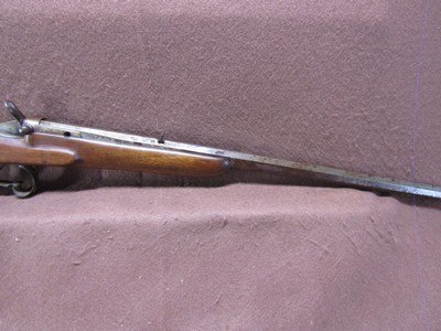 Antique Belgian Flobert 22 Cal Breech Loading Single Shot Rifle 23 3/4