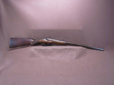 Antique Belgian Flobert 22 Cal Breech Loading Single Shot Rifle 23 3/4