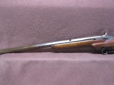 Antique Belgian Flobert 22 Cal Breech Loading Single Shot Rifle 23 3/4