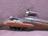Antique Belgian Flobert 22 Cal Breech Loading Single Shot Rifle 23 3/4