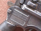 Mauser 1896 Broomhandle 30 Mauser 5.5