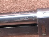 Rare Remington 25 25-20 WCF Tube Fed Pump 24