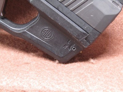 Sig Sauer P365 9 mm Sig Laser Semi 3.1