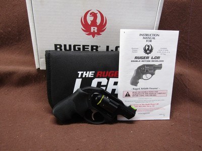 New Ruger LCR 38 SPL & +P 5 Shot DA/SA 1.875