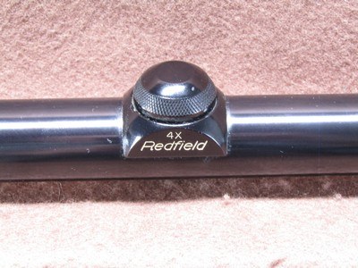 Redfield Wideview Fixed 4x Rifle Scope Duplex Reticle 1