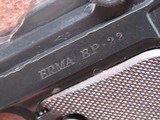 German Erma Werke EP-22 Luger 22 LR Semi 4.5