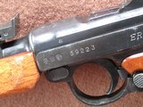 Rare ERMA WERKE ET-22 Luger Artillery 22 LR Semi 11.75