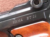 Rare ERMA WERKE ET-22 Luger Artillery 22 LR Semi 11.75