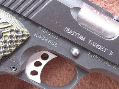 Kimber Custom Target II 45 ACP Semi 5