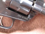 Like New Ruger NM Single Six Convertible 22 LR/Mag 6 Shot SA 6.5