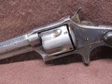 Antique Remington Smoot New Model No 3 38 RF Short 5 Shot SA Spur Trigger 3.75