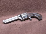 Antique Remington Smoot New Model No 3 38 RF Short 5 Shot SA Spur Trigger 3.75