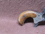 Antique Belgian Folbert 6 mm Single Shot Pistol 2.5
