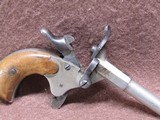 Antique Belgian Folbert 6 mm Single Shot Pistol 2.5