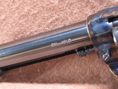 Very Nice F Lli Pietta Great Western II 45 LC 6 Shot SA 4.75