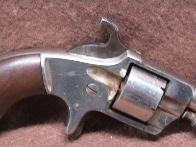 Antique Great Western 22 RF 7 Shot SA Spur Trigger 2.5