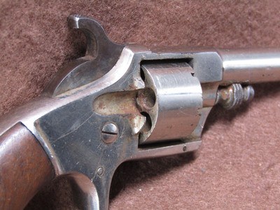 Antique Great Western 22 RF 7 Shot SA Spur Trigger 2.5
