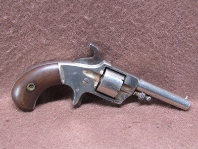 Antique Great Western 22 RF 7 Shot SA Spur Trigger 2.5