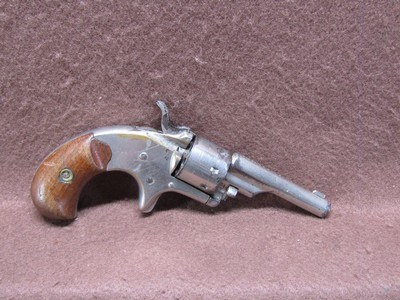 Antique Colt Open Top 22 Short 7 Shot SA Spur Trigger 2.5