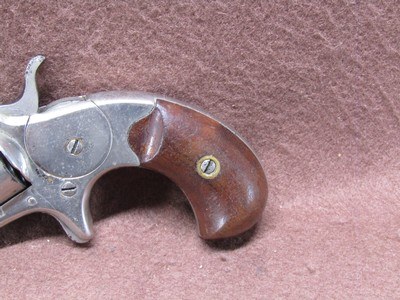 Antique Colt Open Top 22 Short 7 Shot SA Spur Trigger 2.5