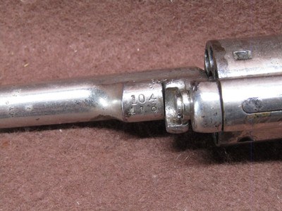 Antique Colt Open Top 22 Short 7 Shot SA Spur Trigger 2.5