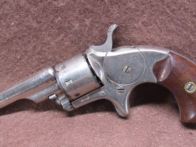 Antique Colt Open Top 22 Short 7 Shot SA Spur Trigger 2.5