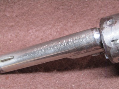 Antique Colt Open Top 22 Short 7 Shot SA Spur Trigger 2.5