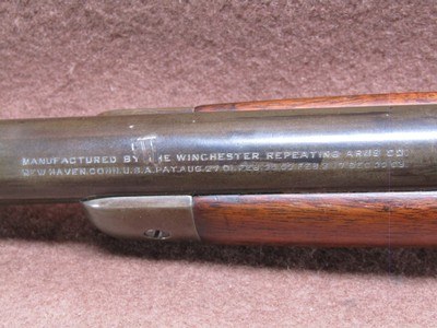 Winchester 1903 22 S/L/LR Rear Tube Fed Semi 20