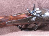 Antique W Richards 12 Ga Side Lever Hammer Double 30.25