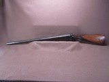 Antique W Richards 12 Ga Side Lever Hammer Double 30.25