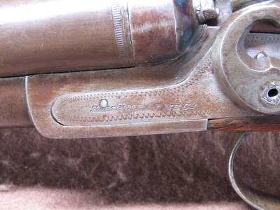 Antique Belgium Sam Holt Arms Co 12 Ga 2 3/4