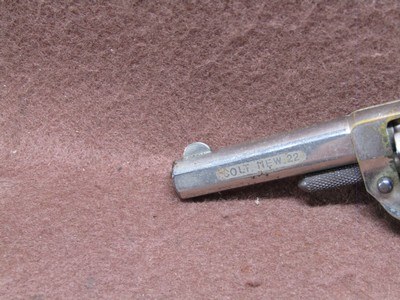 Antique Colt New Line 2nd Model Long Cylinder Flutes 22 Short 7 Shot Spur Trigger Revolver - Image 12 of 17