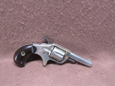 Antique Colt New Line 2nd Model Long Cylinder Flutes 22 Short 7 Shot Spur Trigger Revolver - Image 1 of 17