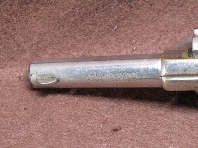 Antique Colt New Line 2nd Model Long Cylinder Flutes 22 Short 7 Shot Spur Trigger Revolver - Image 14 of 17