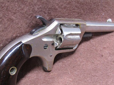 Antique Colt New Line 2nd Model Long Cylinder Flutes 22 Short 7 Shot Spur Trigger Revolver - Image 7 of 17