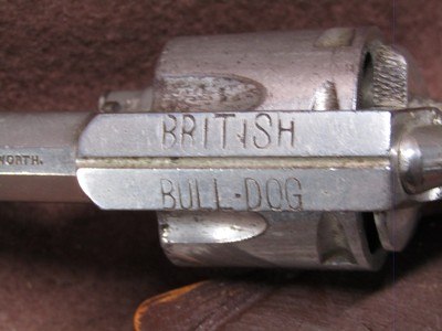 Antique Forehand & Wadsworth British Bulldog 32 Cal 6 Shot DA/SA 3.25