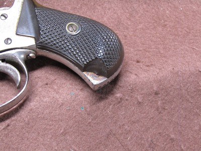 Antique Forehand & Wadsworth British Bulldog 32 Cal 6 Shot DA/SA 3.25