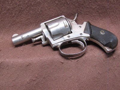 Antique Forehand & Wadsworth British Bulldog 32 Cal 6 Shot DA/SA 3.25