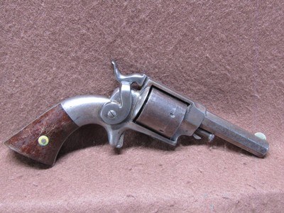 Antique Ethan Allen 32 Cal 6 Shot Side Hammer SA 3