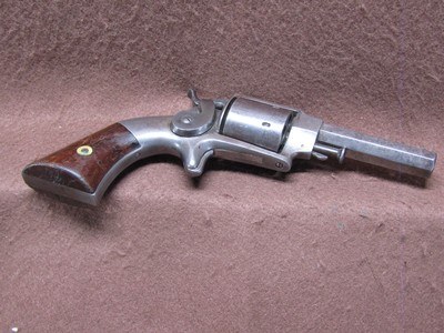 Antique Ethan Allen 32 Cal 6 Shot Side Hammer SA 3