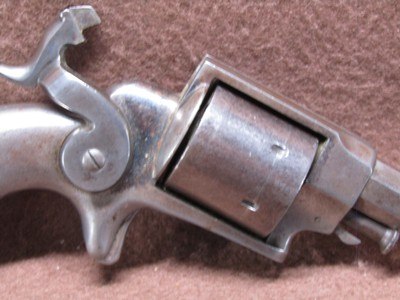 Antique Ethan Allen 32 Cal 6 Shot Side Hammer SA 3