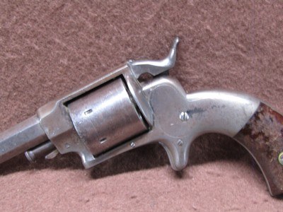 Antique Ethan Allen 32 Cal 6 Shot Side Hammer SA 3