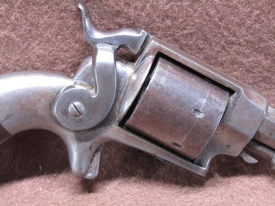 Antique Ethan Allen 32 Cal 6 Shot Side Hammer SA 3
