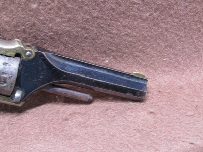 Antique American Standard Co Manhattan 7 Shot Spur Trigger SA Revolver 3.125