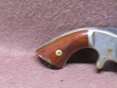 Antique American Standard Co Manhattan 7 Shot Spur Trigger SA Revolver 3.125