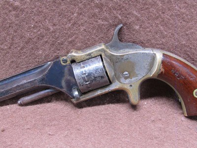 Antique American Standard Co Manhattan 7 Shot Spur Trigger SA Revolver 3.125