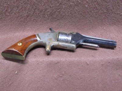 Antique American Standard Co Manhattan 7 Shot Spur Trigger SA Revolver 3.125