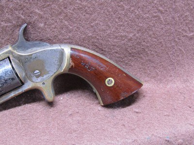 Antique American Standard Co Manhattan 7 Shot Spur Trigger SA Revolver 3.125