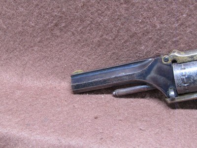 Antique American Standard Co Manhattan 7 Shot Spur Trigger SA Revolver 3.125
